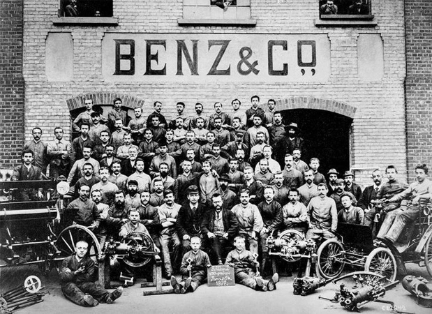 Benz & Cie İşçileri 1886